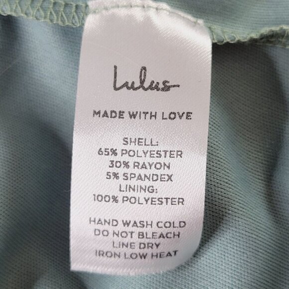 Lulus Mini Skater Dress Size XL Drawstring Ribbed Terry Knit Casual Confidence - Picture 8 of 11